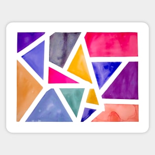 Geometric Abstract 2 Sticker